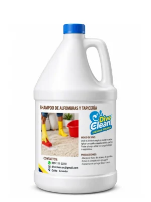 DiveClean Shampoo de Alfombras y Tapices
