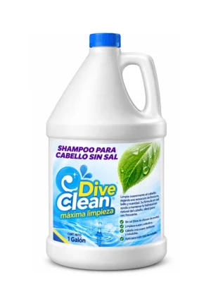 DiveClean shampoo para cabello sin sal